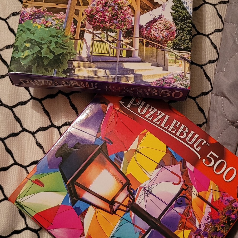 500-Piece Colorful Umbrella Puzzle
